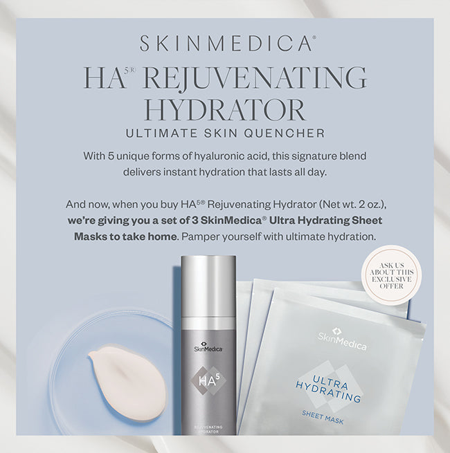 SkinMedica® HAS® Rejuvenating Hydrator + FREE GIFT Ultra Hydrating Sheet Masks (pack of 3).